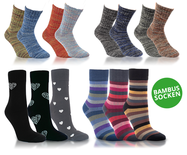 Winter Socken 2024 Winter Bambus Socken